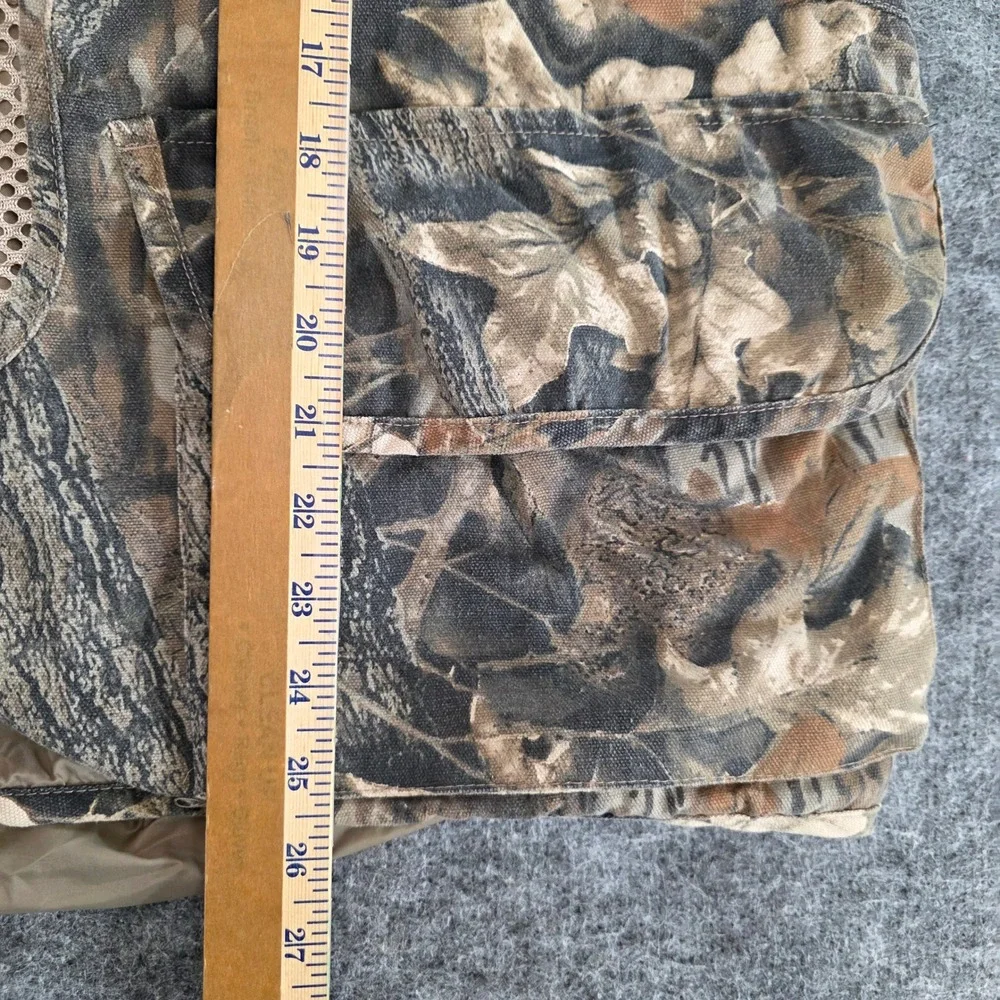 Vintage Game Hunter‎ Camouflage Mesh Vest Mens 1X/2X Fish Hunt Shooting Tactical